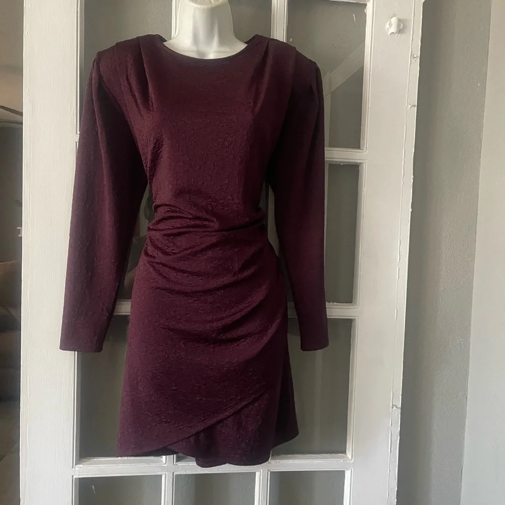 Express Asymmetrical Ruched Bodycon‎ Dress
